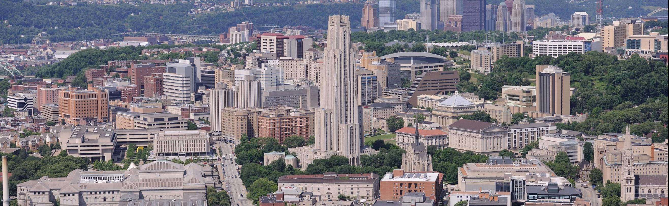  cityscape of University of Pittsburgh
